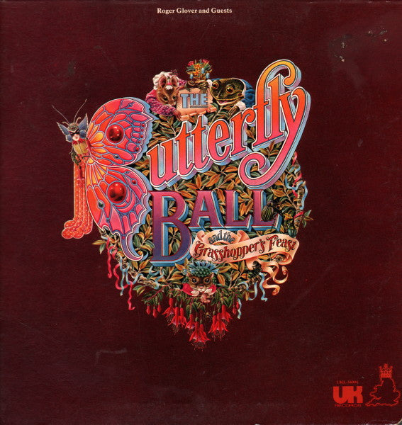 Roger Glover And Guests - The Butterfly Ball And The Grasshopper's Feast (Vinyl, LP, Album) Very Good (VG) / Good (G)