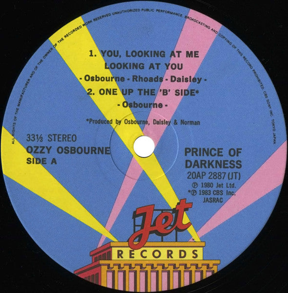 Ozzy Osbourne - Prince Of Darkness (Vinyl, 12", 33 ⅓ RPM)