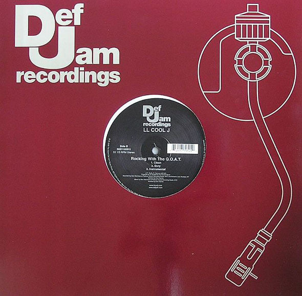 LL Cool J - Baby / Rocking With The GOAT (Vinyl, 12", 33 ⅓ RPM) Very Good Plus (VG+) / Very Good Plus (VG+)