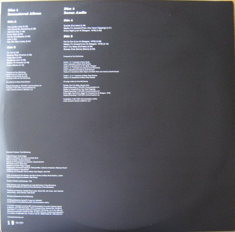 Paul McCartney - McCartney (Vinyl, Vinyl, All Media, LP, Album, Reissue, Stereo, LP, Stereo, Mono, Remastered) Near Mint (NM or M-) / Near Mint (NM or M-)