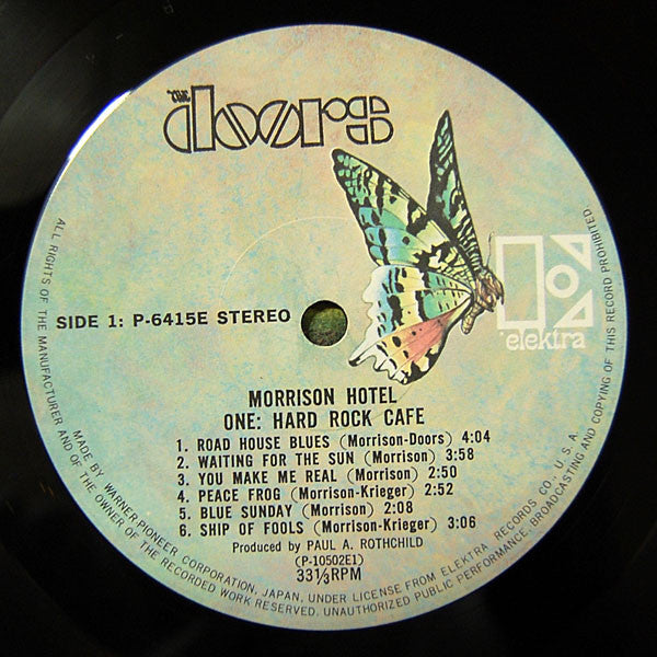 The Doors - Morrison Hotel (Vinyl, LP, Album, Reissue) Near Mint (NM or M-) / Near Mint (NM or M-)