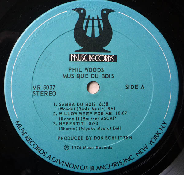 Phil Woods - Musique Du Bois (Vinyl, LP, Album, Stereo)