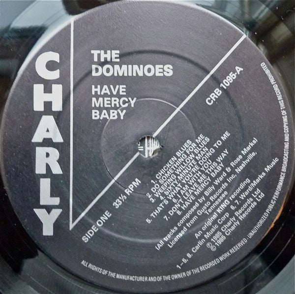 The Dominoes - Have Mercy Baby (Vinyl, LP, Compilation) Very Good Plus (VG+) / Very Good (VG)