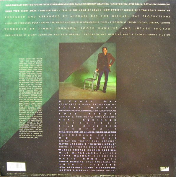 Luther Ingram - Luther Ingram (Vinyl, LP, Album) Very Good Plus (VG+) / Very Good (VG)