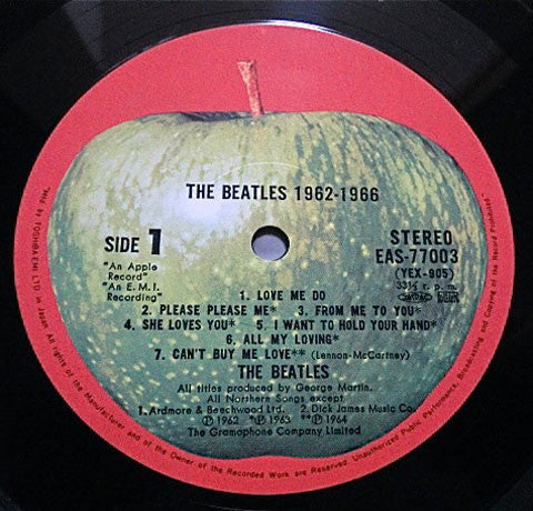 The Beatles - 1962-1966 (Vinyl, LP, Compilation, Reissue)
