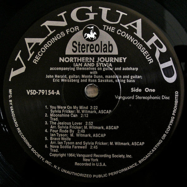 Ian & Sylvia - Northern Journey (Vinyl, LP, Album, Limited Edition, Reissue, Remastered) Near Mint (NM or M-) / Near Mint (NM or M-)
