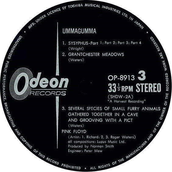 Pink Floyd - Ummagumma (Vinyl, LP, Album, Stereo)
