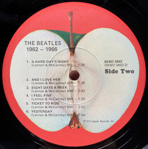 The Beatles - 1962-1966 (2xVinyl, LP, Compilation) Very Good (VG) / Good (G)