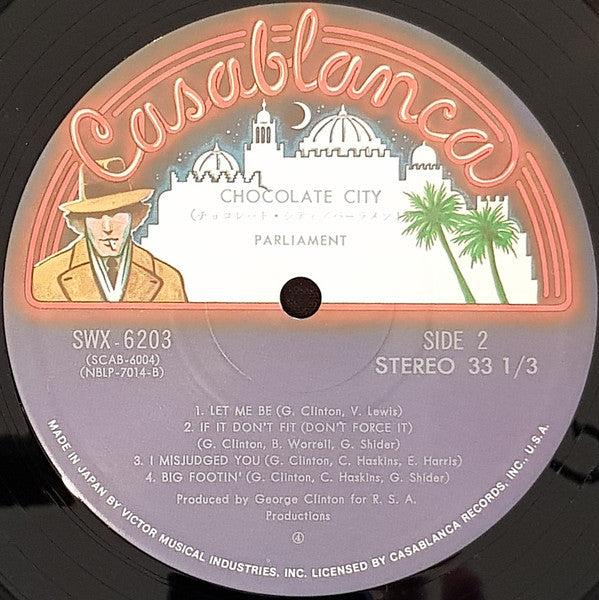 Parliament - Chocolate City (Vinyl, LP, Album, Stereo) Good Plus (G+) / Good Plus (G+)