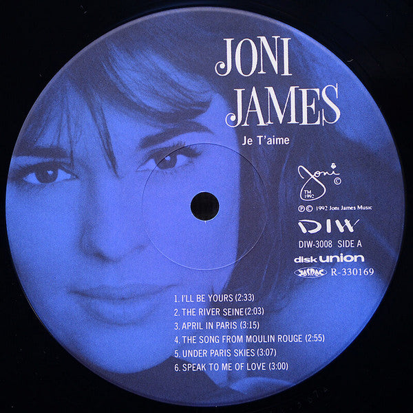Joni James - Je T'Aime....I Love You (Vinyl, LP, Album) Very Good Plus (VG+) / Very Good Plus (VG+)