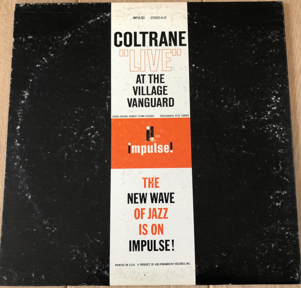 John Coltrane - "Live" At The Village Vanguard (Vinyl, LP, Album, Reissue, Stereo) Very Good Plus (VG+) / Very Good Plus (VG+)