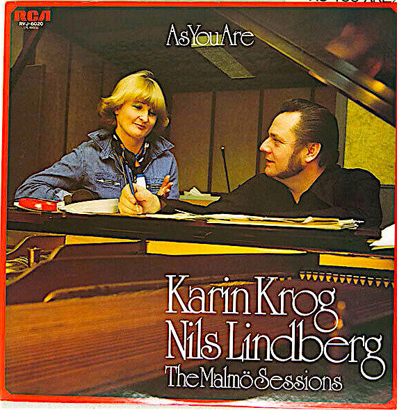 Karin Krog - As You Are (The Malmö Sessions) (Vinyl, LP, Album, Promo, Stereo) Very Good (VG) / Good Plus (G+)