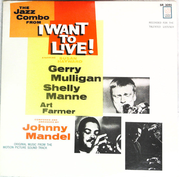Gerry Mulligan - The Jazz Combo From "I Want To Live!" (Vinyl, LP, Album, Reissue, Stereo) Good Plus (G+) / Good (G)