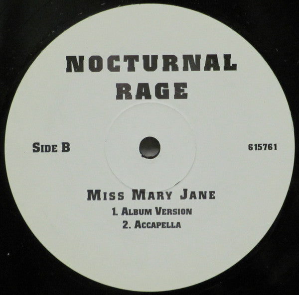 Nocturnal Rage - Miss Mary Jane (Vinyl, 12", Maxi-Single) Very Good Plus (VG+) / Very Good Plus (VG+)