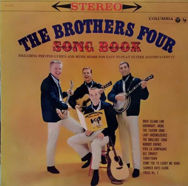 The Brothers Four - Song Book (Vinyl, LP, Album, Stereo) Very Good Plus (VG+) / Very Good Plus (VG+)
