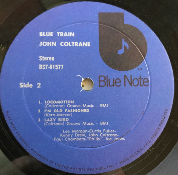 John Coltrane - Blue Train (Vinyl, LP, Album, Reissue, Stereo) Very Good (VG) / Good Plus (G+)