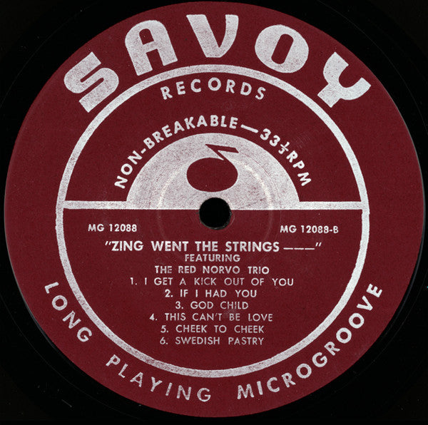 The Red Norvo Trio - Move! (Vinyl, LP, Album, Mono) Very Good Plus (VG+) / Very Good Plus (VG+)
