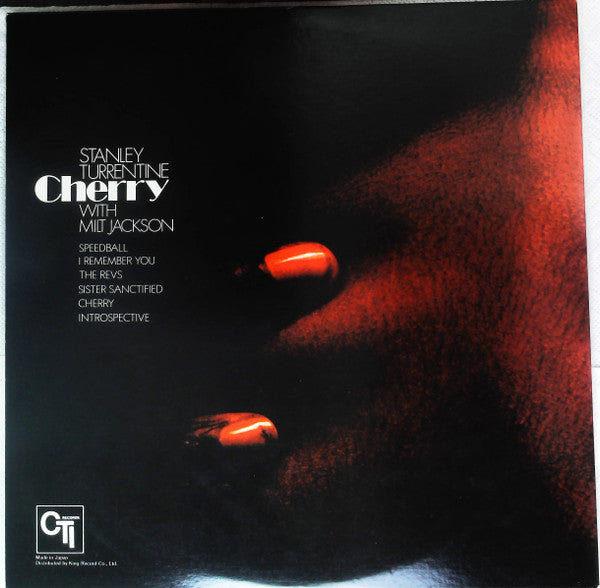 Stanley Turrentine - Cherry (Vinyl, LP, Album, Reissue) Very Good Plus (VG+) / Very Good (VG)