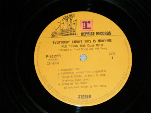 Neil Young - Everybody Knows This Is Nowhere (Vinyl, LP, Album, Reissue, Stereo) Very Good Plus (VG+) / Very Good Plus (VG+)