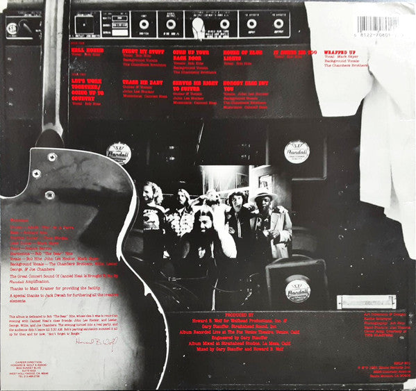 John Lee Hooker - Canned Heat & John Lee Hooker Recorded Live At The Fox Venice Theatre (Vinyl, LP, Album, Repress) Very Good Plus (VG+) / Very Good Plus (VG+)