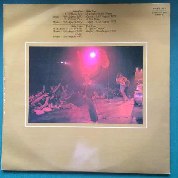 Deep Purple - Made In Japan (Vinyl, LP, Album, Stereo)