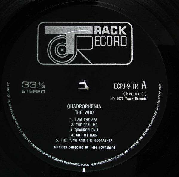 The Who - Quadrophenia (2xVinyl, LP, Album, Stereo) Very Good (VG) / Very Good (VG)
