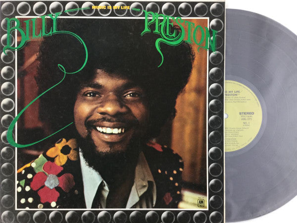 Billy Preston - Music Is My Life (Vinyl, LP, Album) Very Good (VG) / Very Good (VG)
