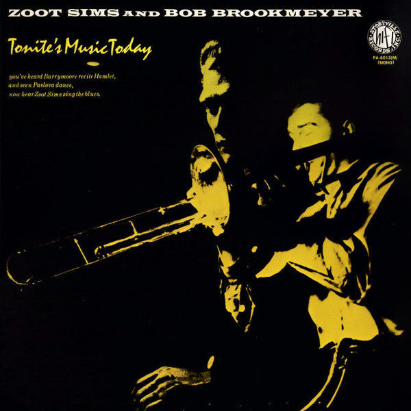 Zoot Sims - Tonite's Music Today (Vinyl, LP, Album, Reissue, Mono)