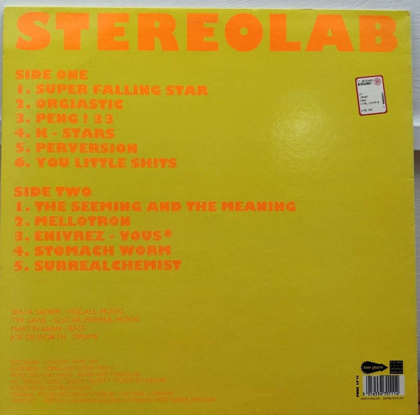 Stereolab - Peng! (Vinyl, LP, Album) Near Mint (NM or M-) / Very Good Plus (VG+)