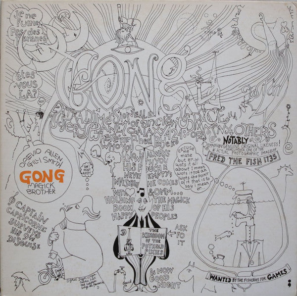 Gong - Magick Brother (Vinyl, LP, Album, Reissue) Very Good Plus (VG+) / Good Plus (G+)