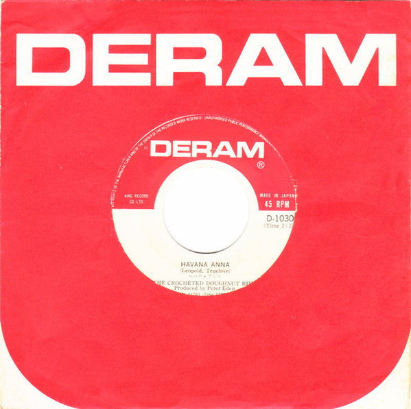 Crocheted Doughnut Ring - Havana Anna / Happy Castle (Vinyl, 7", 45 RPM, Single) Very Good Plus (VG+) / Very Good Plus (VG+)