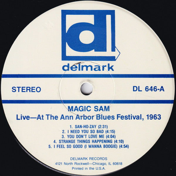Magic Sam - Magic Sam Live (2xVinyl, LP, Album, Repress) Very Good Plus (VG+) / Very Good Plus (VG+)