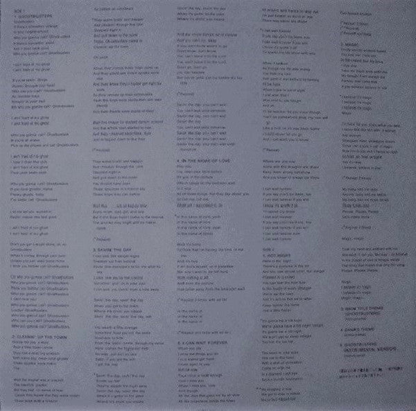 Various - Ghostbusters - Original Soundtrack Album (Vinyl, LP, Album) Very Good Plus (VG+) / Very Good Plus (VG+)