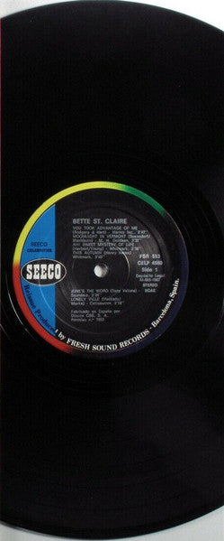 Betty St. Claire - At Basin Street East (Vinyl, LP, Album, Reissue, Stereo) Very Good Plus (VG+) / Near Mint (NM or M-)