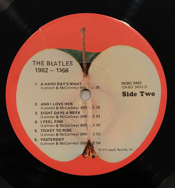 The Beatles - 1962-1966 (2xVinyl, LP, Compilation) Very Good Plus (VG+) / Good Plus (G+)
