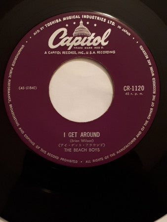 The Beach Boys - アイ・ゲット・アラウンド = I Get Around / 気にしないで = Don't Worry...