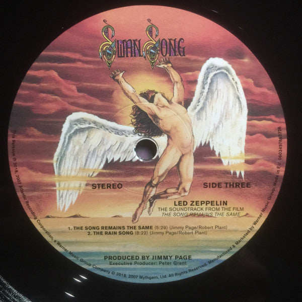 Led Zeppelin - The Soundtrack From The Film Led Zeppelin The Song Remains The Same (4xBox Set, Vinyl, CD, DVD, LP, Reissue, Remastered, Reissue, Remastered, Stereo) Near Mint (NM or M-) / Near Mint (NM or M-)