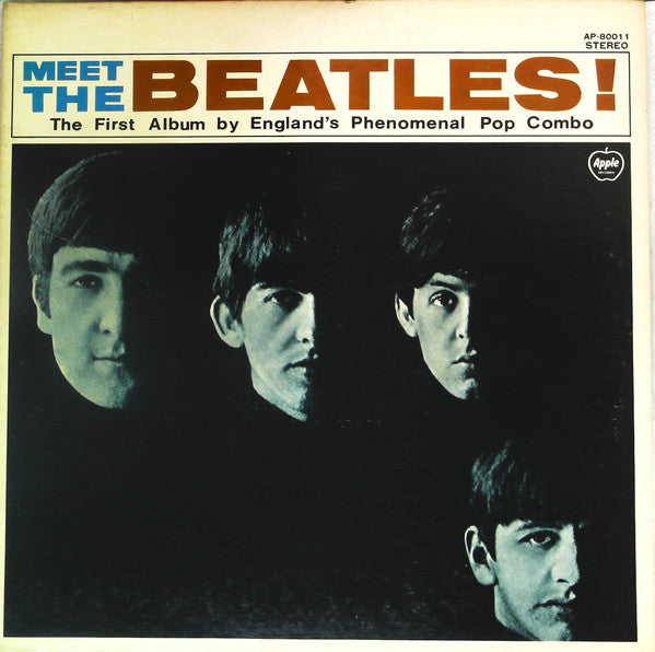 The Beatles - Meet The Beatles! (Vinyl, LP, Album, Reissue, Stereo) Very Good Plus (VG+) / Very Good (VG)