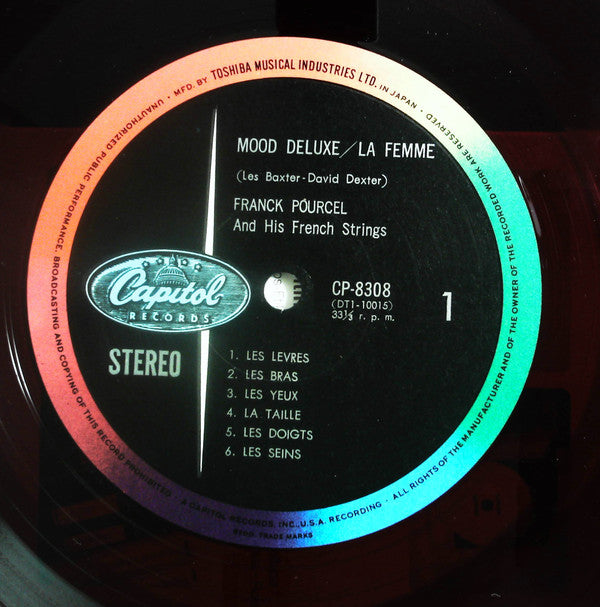 Franck Pourcel And His French Strings - Mood Deluxe / La Femme (Vinyl, LP, Album, Reissue) Very Good (VG) / Very Good (VG)