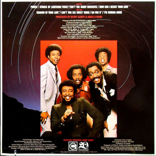 The Temptations - Power (Vinyl, LP, Album, Stereo) Very Good (VG) / Very Good (VG)
