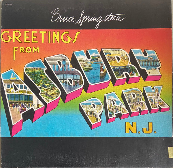 Bruce Springsteen - Greetings From Asbury Park, N.J. (Vinyl, LP, Album) Very Good Plus (VG+) / Very Good (VG)