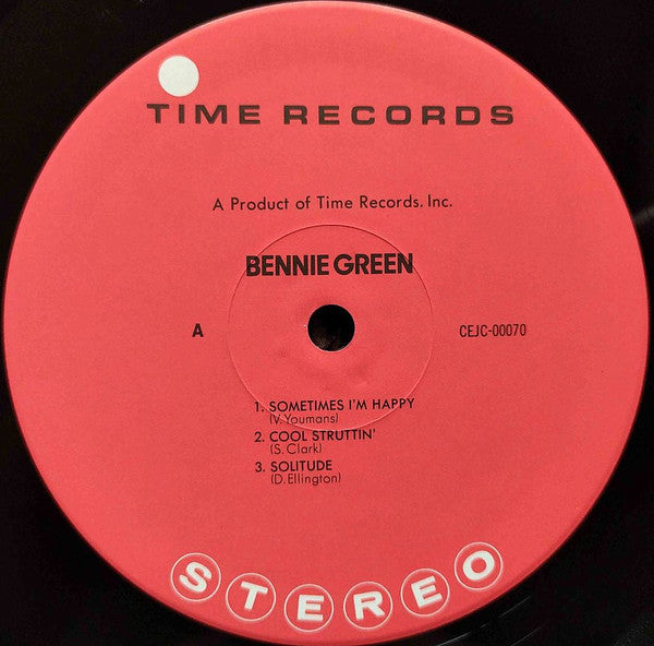 Bennie Green - Bennie Green (Vinyl, LP, Album, Mono) Very Good Plus (VG+) / Very Good Plus (VG+)