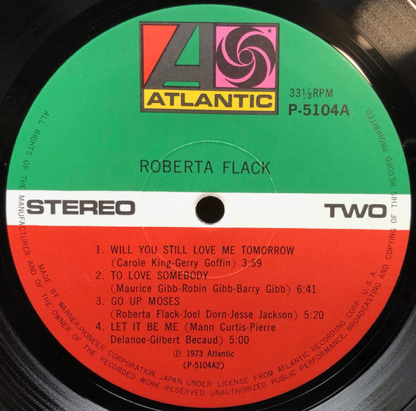Roberta Flack - Roberta Flack (Vinyl, LP, Compilation, Stereo)