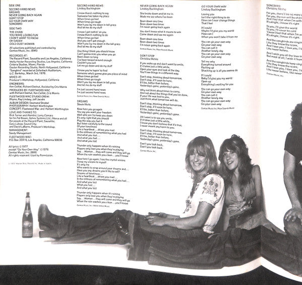 Fleetwood Mac - Rumours (Vinyl, LP, Album)
