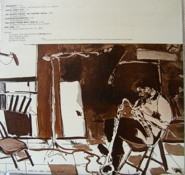 Eric Dolphy - Last Date (Vinyl, LP, Album, Stereo)