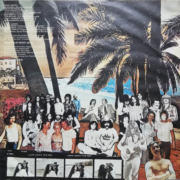 Dickey Betts & Great Southern - Dickey Betts & Great Southern (Vinyl, LP, Album, Promo) Very Good Plus (VG+) / Very Good (VG)