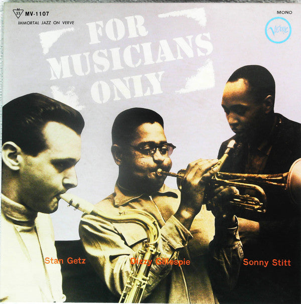Stan Getz - For Musicians Only (Vinyl, LP, Mono)