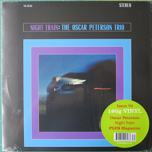 The Oscar Peterson Trio - Night Train (Vinyl, LP, Album, Reissue, Stereo) Very Good Plus (VG+) / Very Good Plus (VG+)