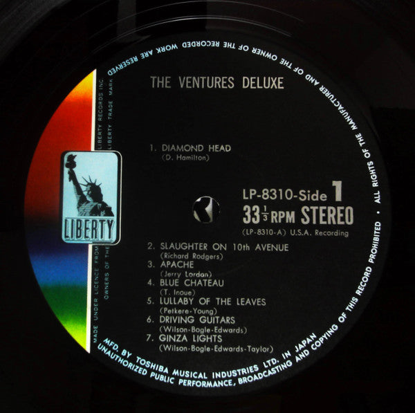The Ventures - Deluxe (Vinyl, LP, Compilation, Stereo)
