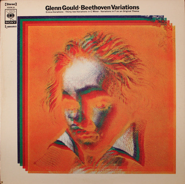 Glenn Gould - Beethoven Variations (Vinyl, LP, Album, Stereo) Very Good Plus (VG+) / Very Good (VG)